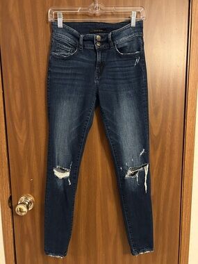 Flying Monkey Mid-rise Distressed Women's Skinny Jeans